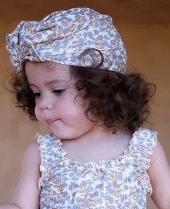 Konges Sløjd Manuca Badeturban - Orangery Blue*Born Hatte & Huer
