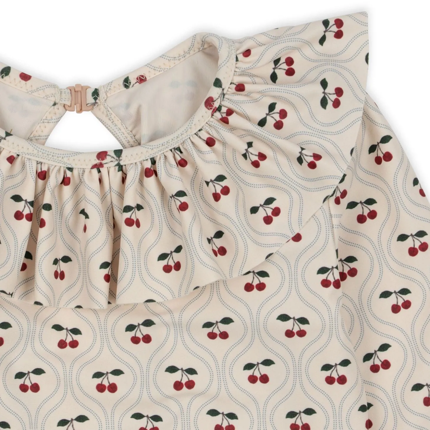 Konges Sløjd Manuca Ls Badedragt - Cherry Motif*Born Badedragter & Bikinis