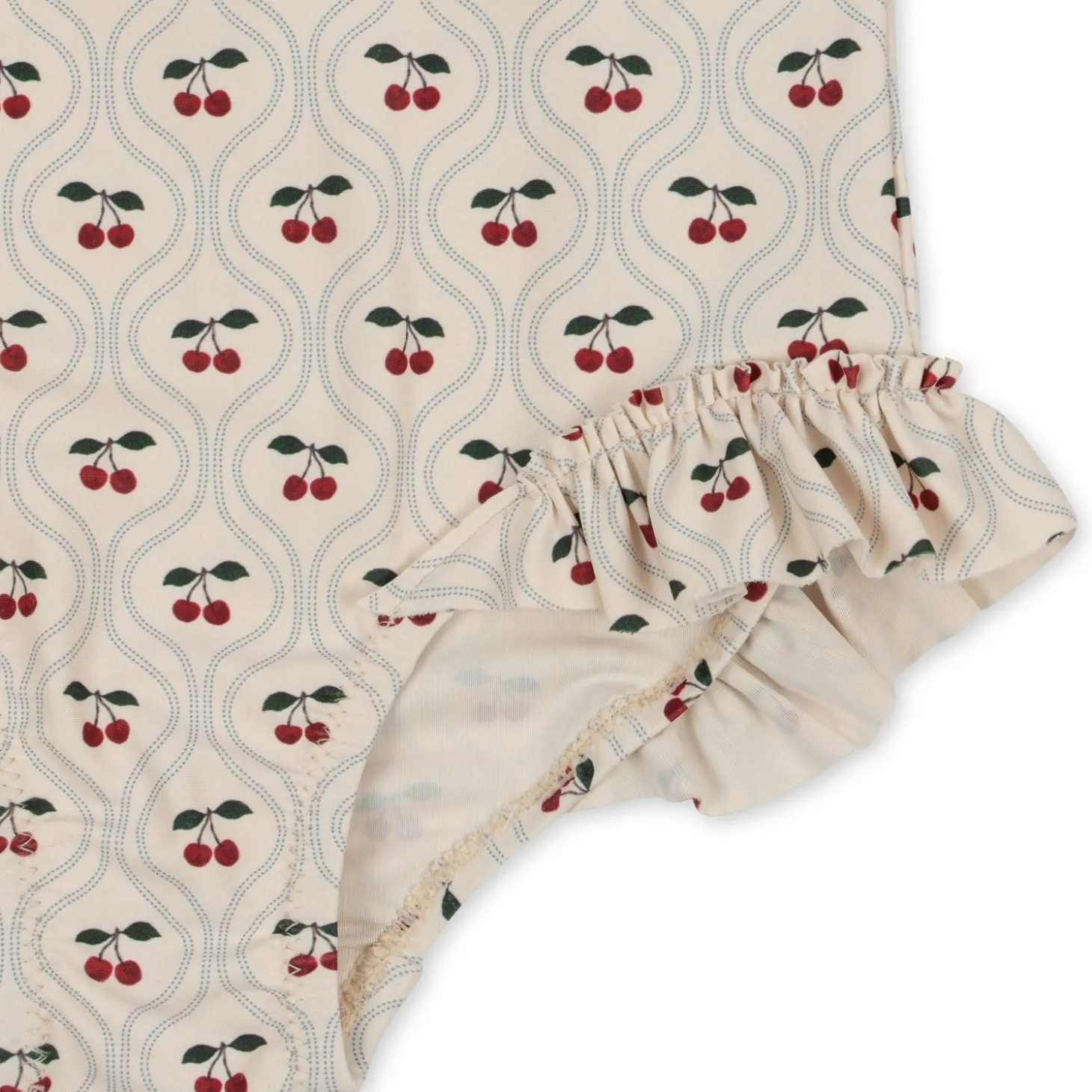 Konges Sløjd Manuca Ls Badedragt - Cherry Motif*Born Badedragter & Bikinis
