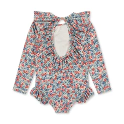 Konges Sløjd Manuca Ls Badedragt - Rosie Blue*Born Badedragter & Bikinis
