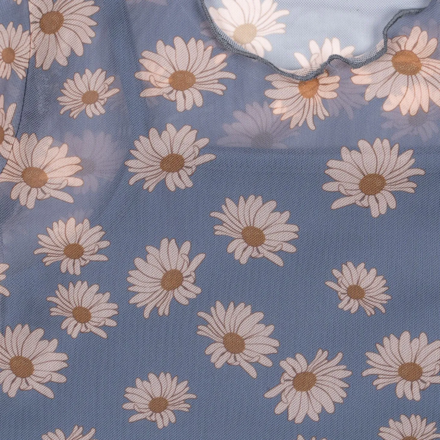 Konges Sløjd Mel Kjole - Daisy Blue*Born Kjoler & Nederdele