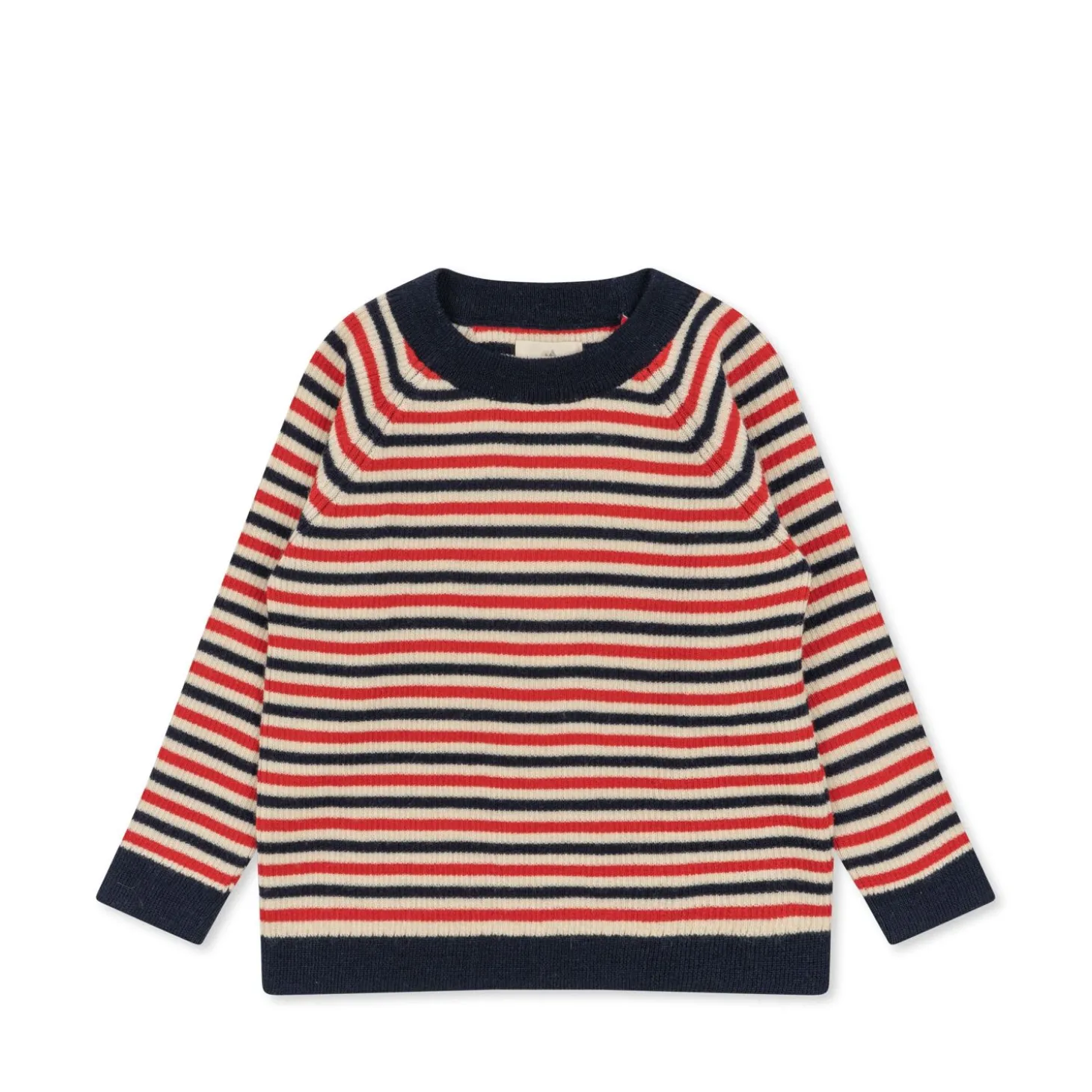 Konges Sløjd Meo Strikket Bluse - Navy Stripe*Born Overdele