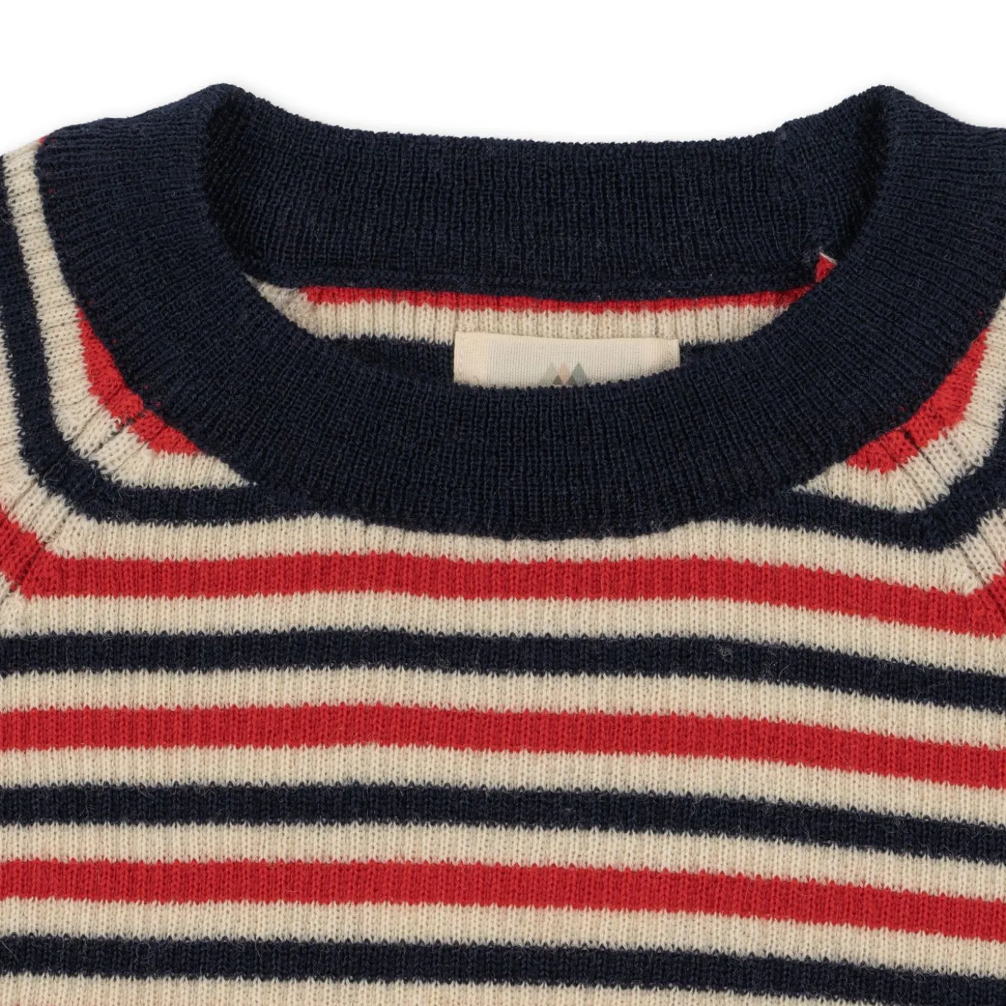 Konges Sløjd Meo Strikket Bluse - Navy Stripe*Born Overdele