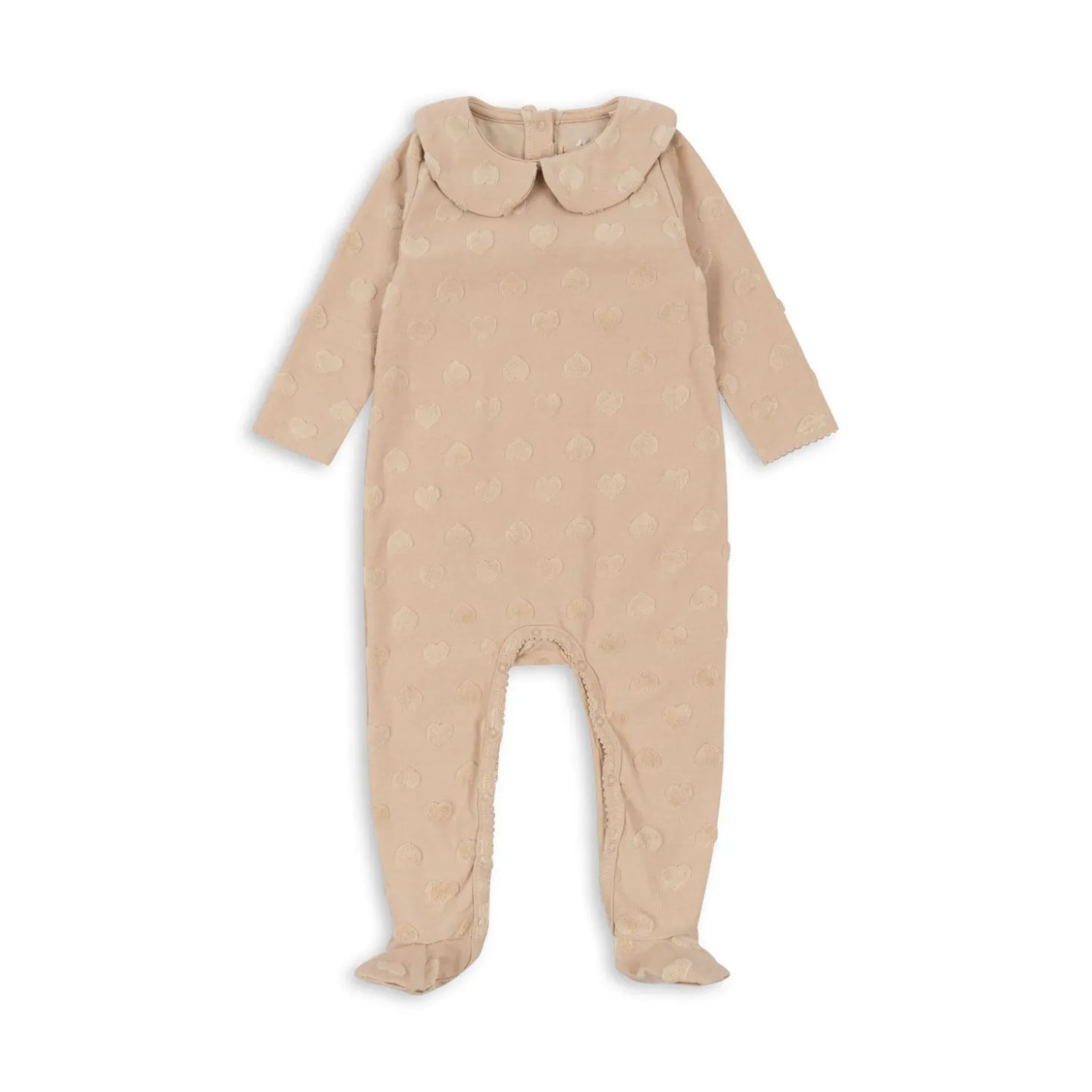 Konges Sløjd Miffie Collar Heldragt - Smoke Gray*Born Nattøj