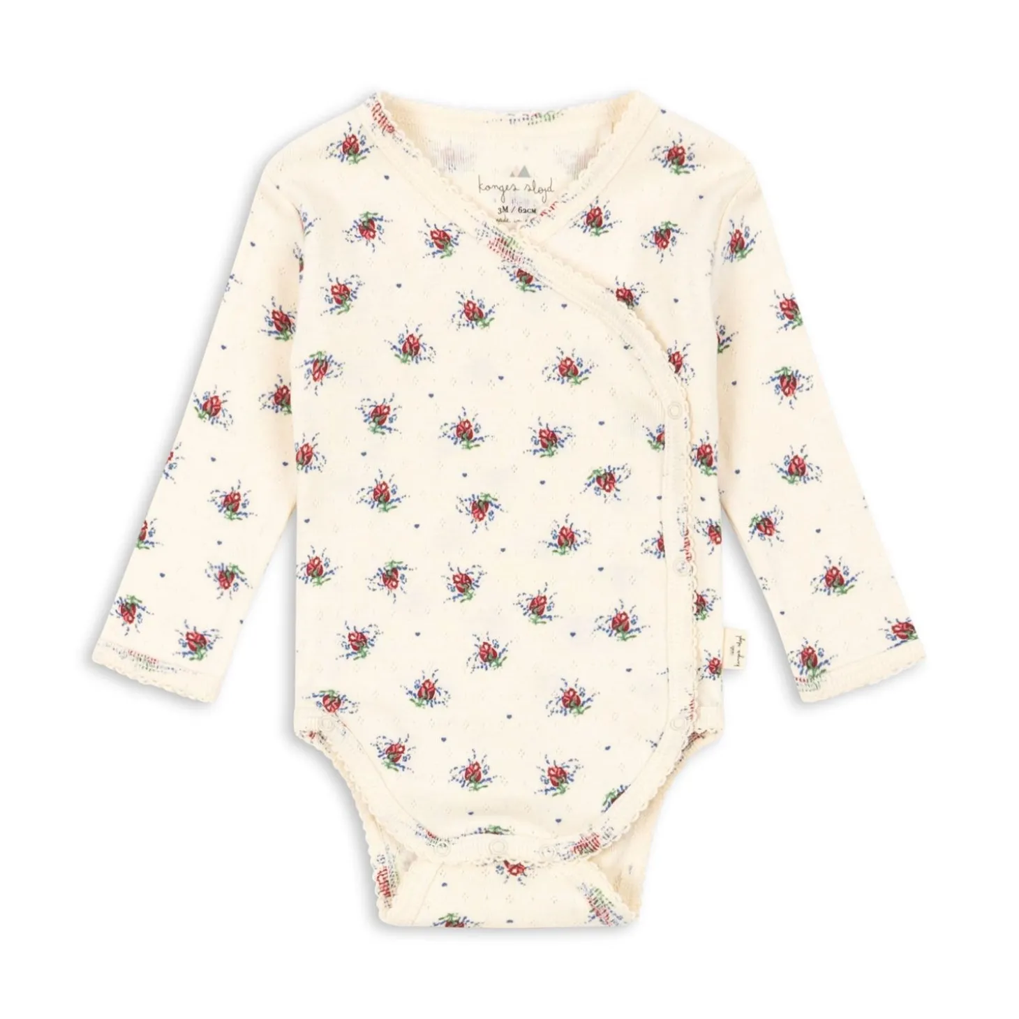 Konges Sløjd Minnie Bodystocking Til Nyfodte, - Vita Rosa Mini*Born Bodyer