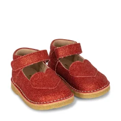 Konges Sløjd Minnie Coeur Glitter Shoes - Christmas Red*Born Sandaler