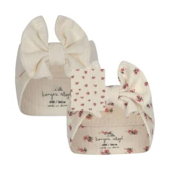 Konges Sløjd Minnie 2-Pak Harband - Bloomie/Antique White*Born Haraccessories