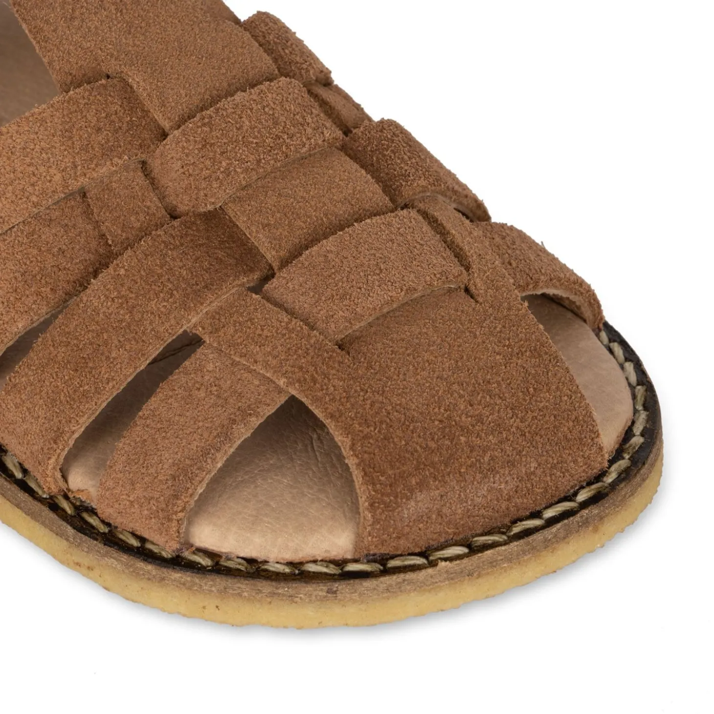 Konges Sløjd Minou Remsandaler I Ruskind - Cognac*Born Sandaler
