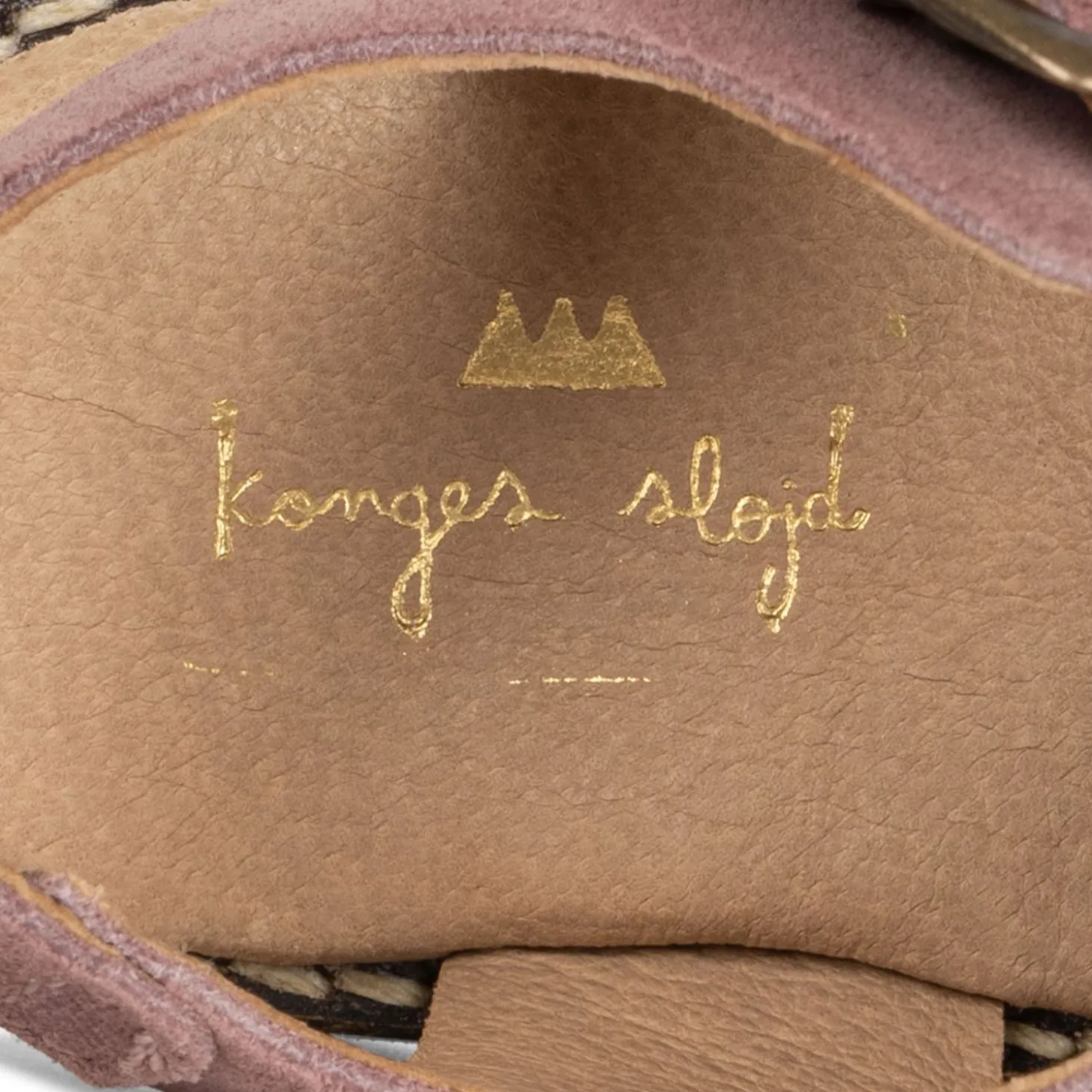 Konges Sløjd Minou Strap Sandals Suede - Brown Rose*Born Sandaler
