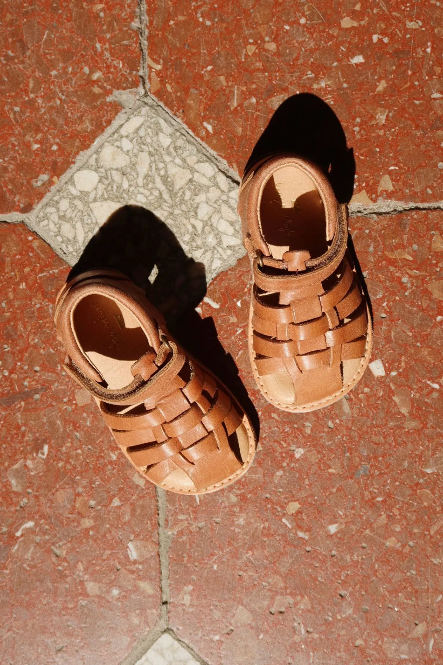 Konges Sløjd Minoutte Sandals Leather - Cognac*Born Sko & Sneakers