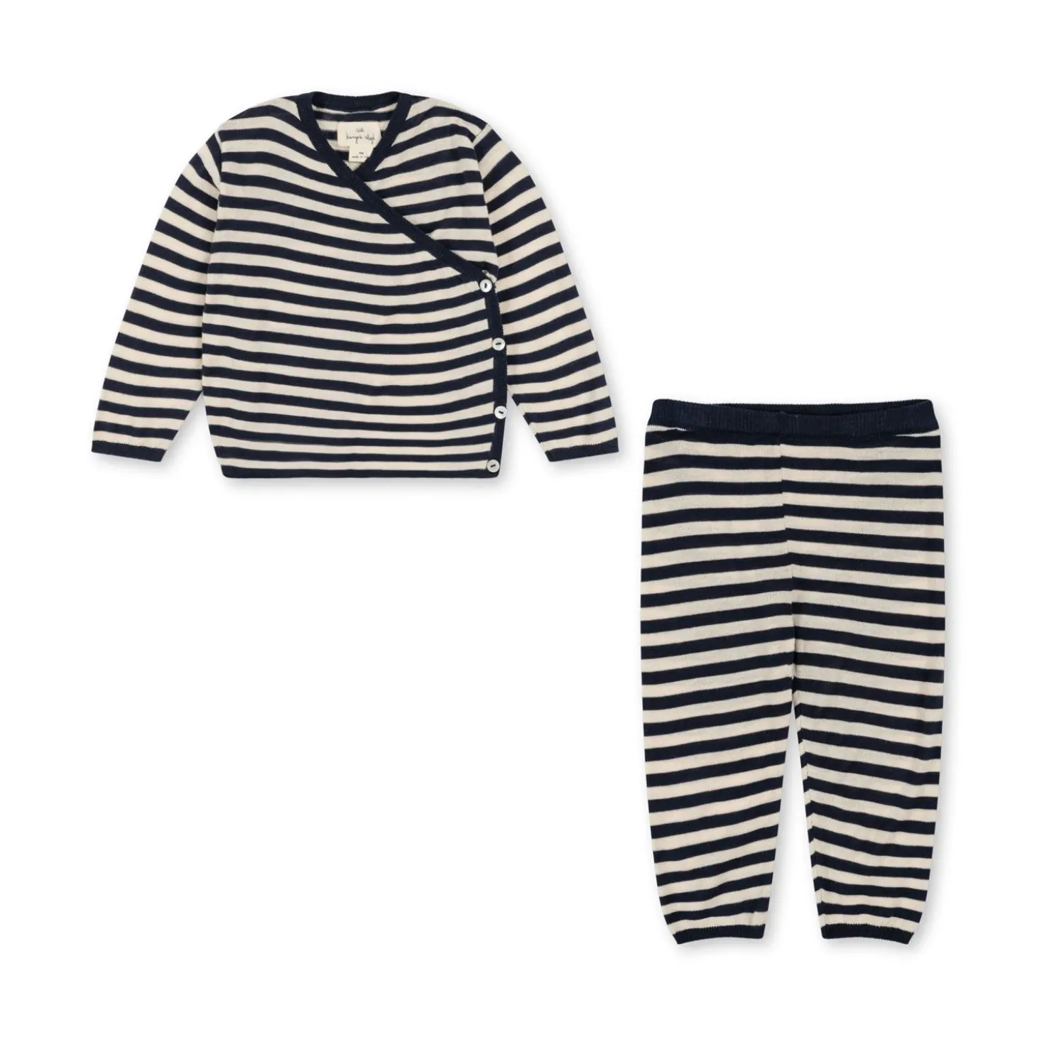 Konges Sløjd Minu Striksaet Gots - Navy Stripe*Born Cardigans