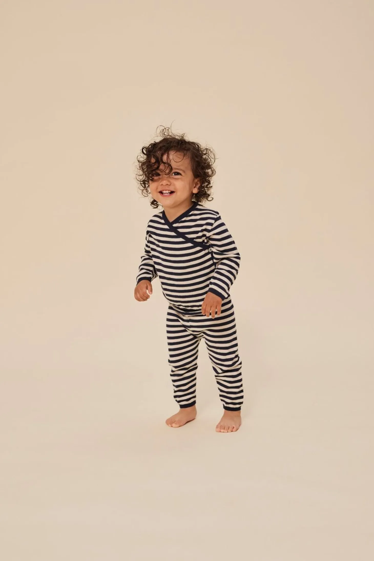 Konges Sløjd Minu Striksaet Gots - Navy Stripe*Born Cardigans