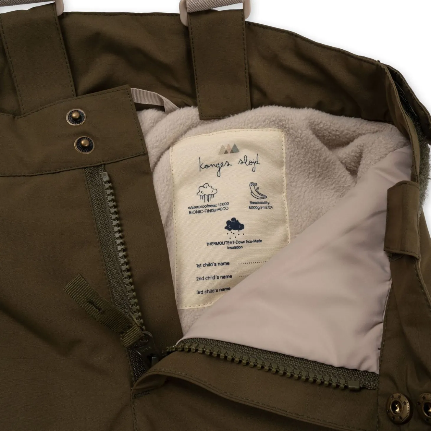 Konges Sløjd Mismou Overtraeksbukser - Dark Olive*Born Overtraeksbukser