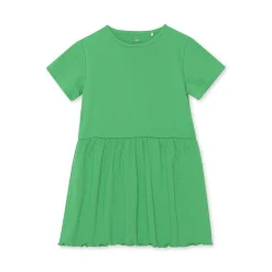 Konges Sløjd Niroli Kortaermet Kjole - Kelly Green*Born Kjoler & Nederdele