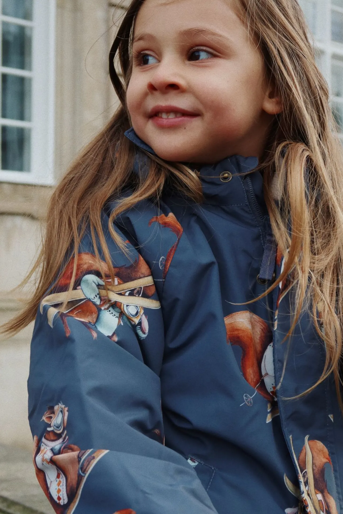 Konges Sløjd Nohr Flyverdragt Print - Val D´Isere Blue*Born Flyverdragter
