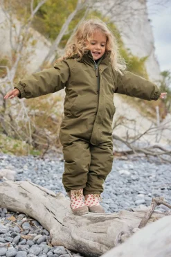 Konges Sløjd Nohr Flyverdragt Solid - Dark Olive*Born Flyverdragter