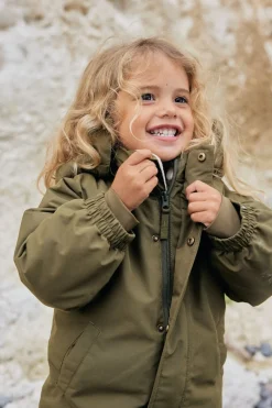 Konges Sløjd Nohr Flyverdragt Solid - Dark Olive*Born Flyverdragter