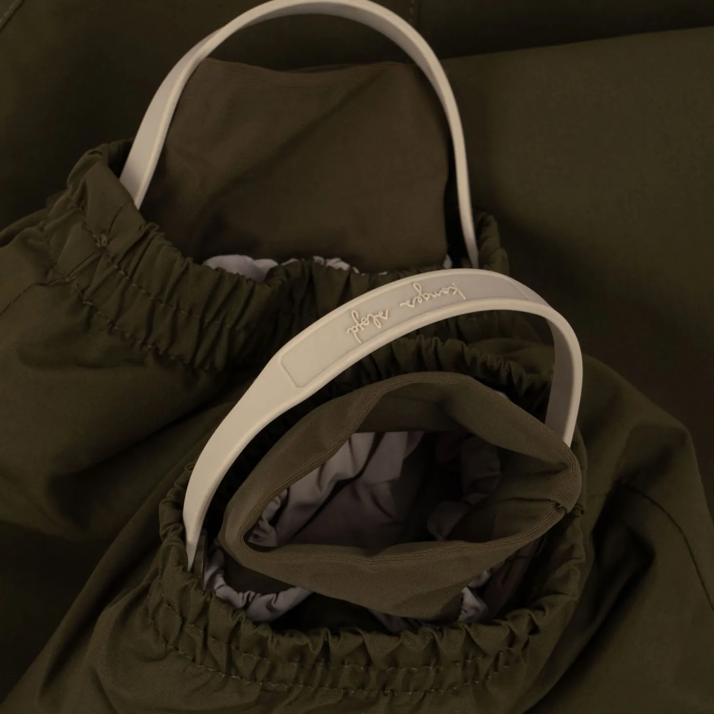 Konges Sløjd Nohr Flyverdragt Solid - Dark Olive*Born Flyverdragter
