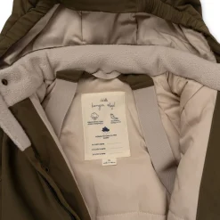 Konges Sløjd Nohr Flyverdragt Solid - Dark Olive*Born Flyverdragter