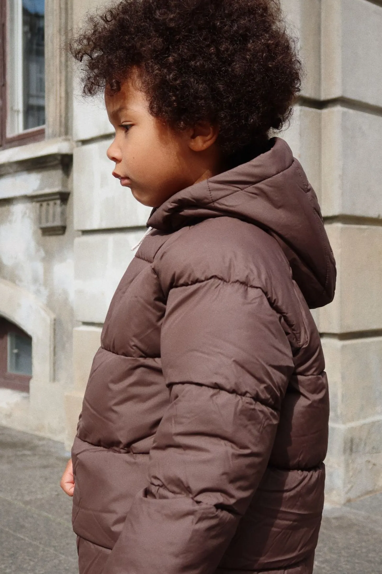 Konges Sløjd Nuka Jakke - Chocolate Brown*Born Jakker
