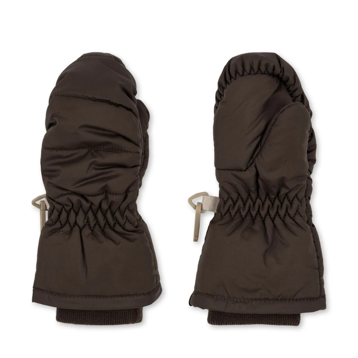 Konges Sløjd Nuka Vanter - Chocolate Brown*Born Vinter-Accessories