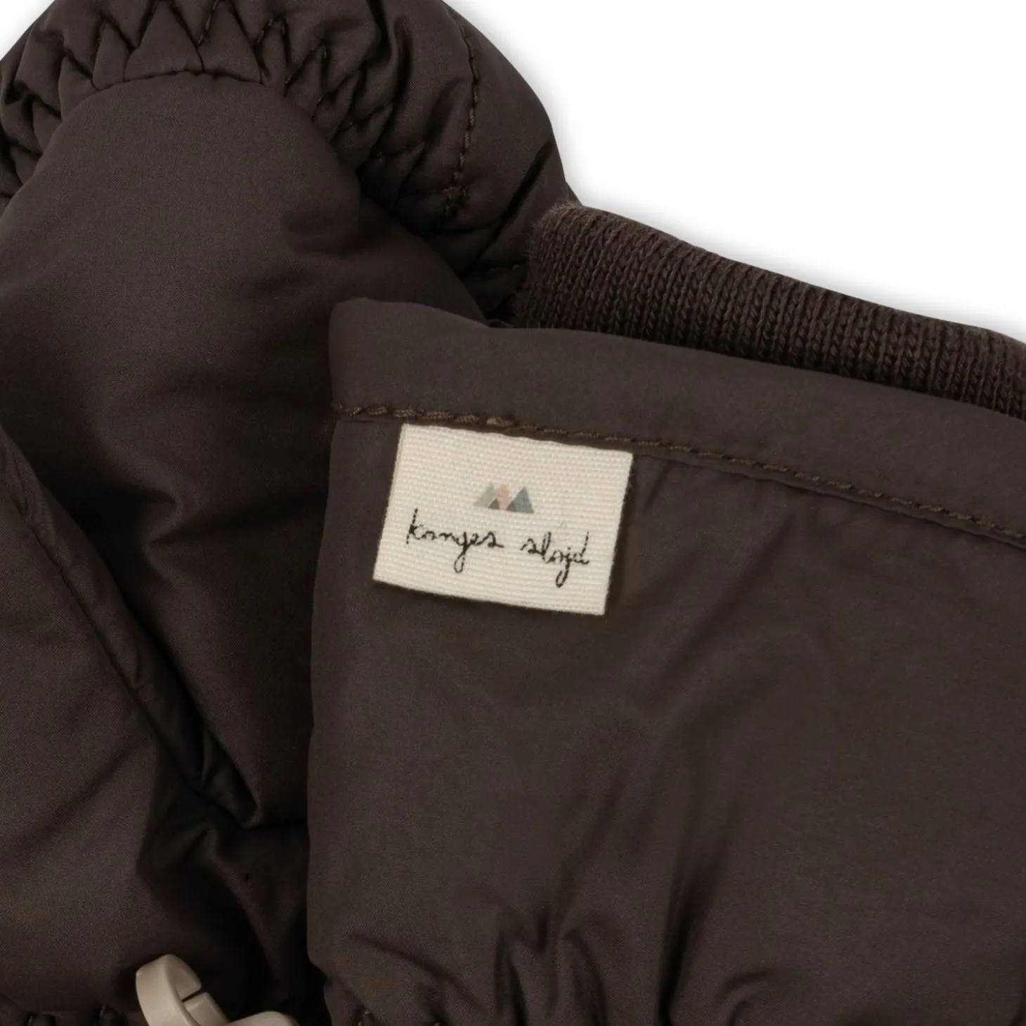 Konges Sløjd Nuka Vanter - Chocolate Brown*Born Vinter-Accessories
