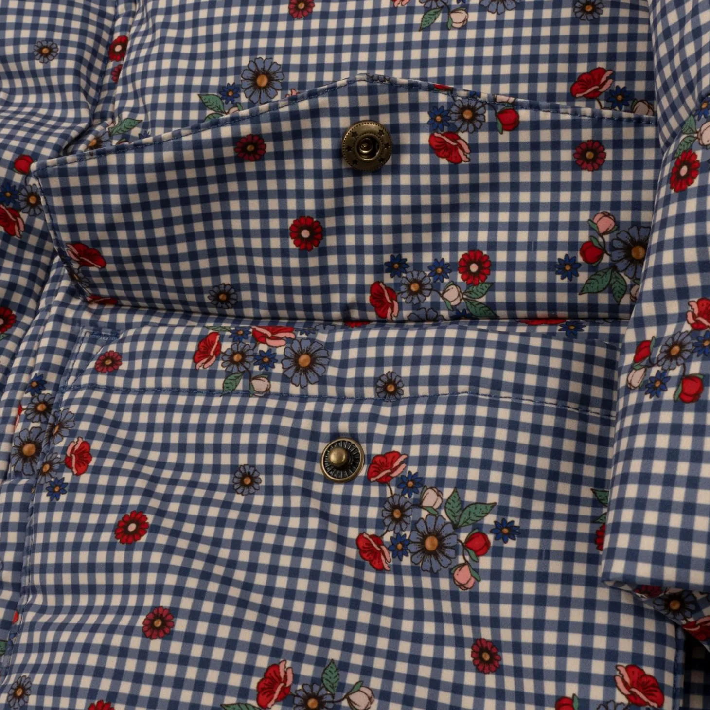Konges Sløjd Nutti Dunjakke - Blossom Check*Born Jakker