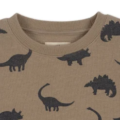 Konges Sløjd Obi T-Shirt - Dino Silhouette*Born Overdele