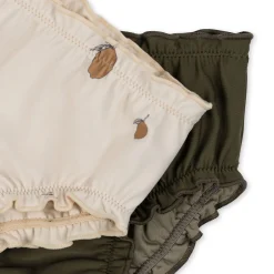 Konges Sløjd 2-Pak Collette Bikiniunderdel Til Baby - Lemon*Born Badebukser & Bluser