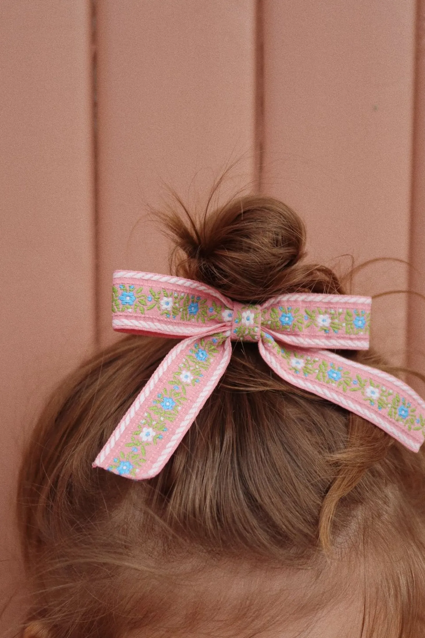 Konges Sløjd 2-Pak Harelastikker Med Slojfe - Sorbet*Born Haraccessories