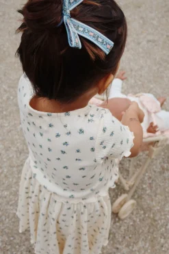 Konges Sløjd 2-Pak Harelastikker Med Slojfe - Sorbet*Born Haraccessories