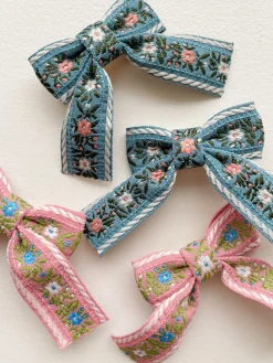 Konges Sløjd 4-Pak Harspaender Med Slojfe - Sorbet*Born Haraccessories