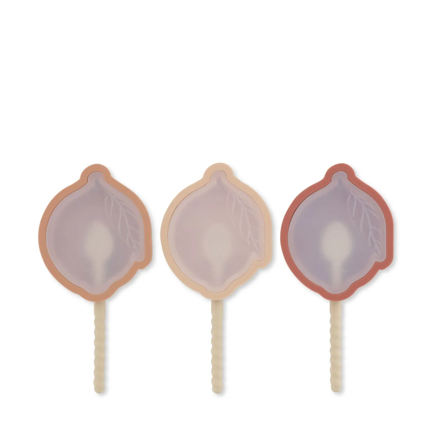 Konges Sløjd 3-Pak Isforme Citron - Rose Mix* Silikoneforme & Koleelementer