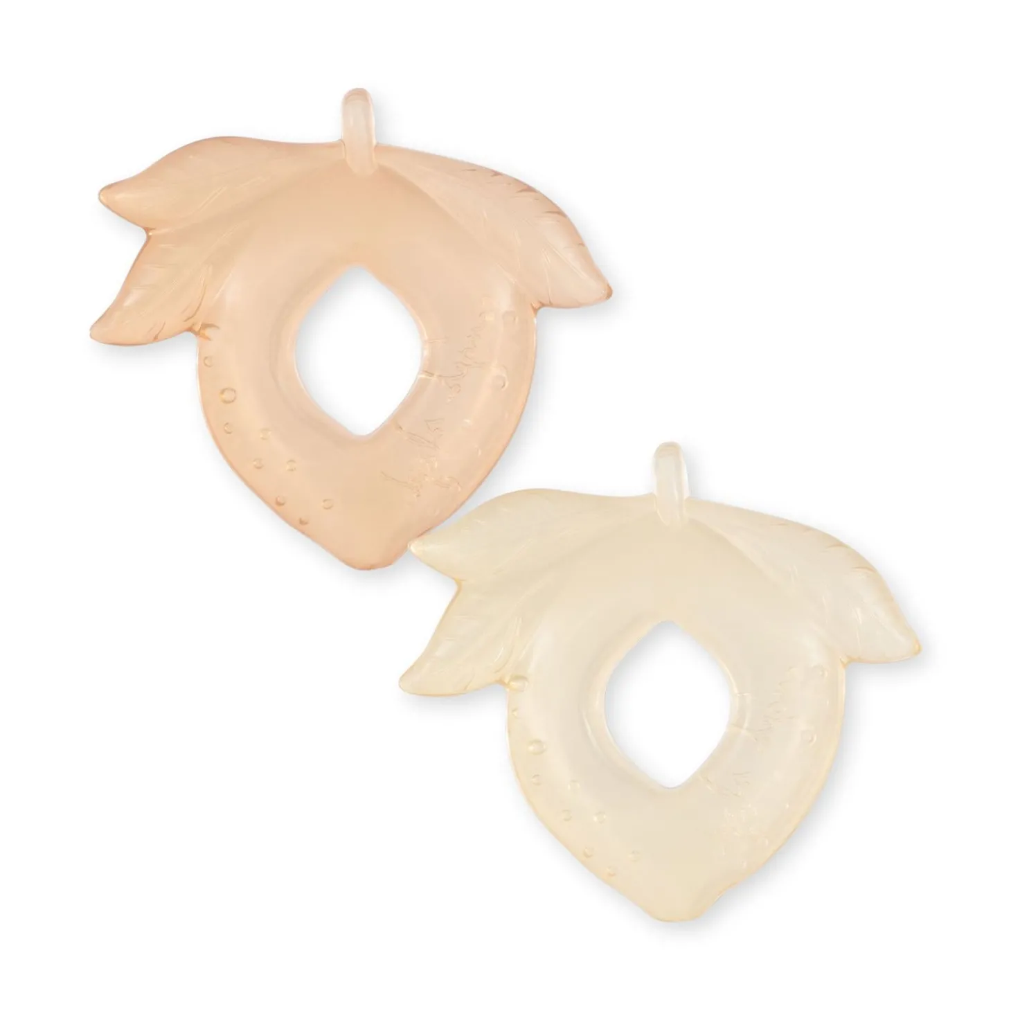 Konges Sløjd 2-Pak Kolende Bidering Citron - Blush Mix* Bideringe