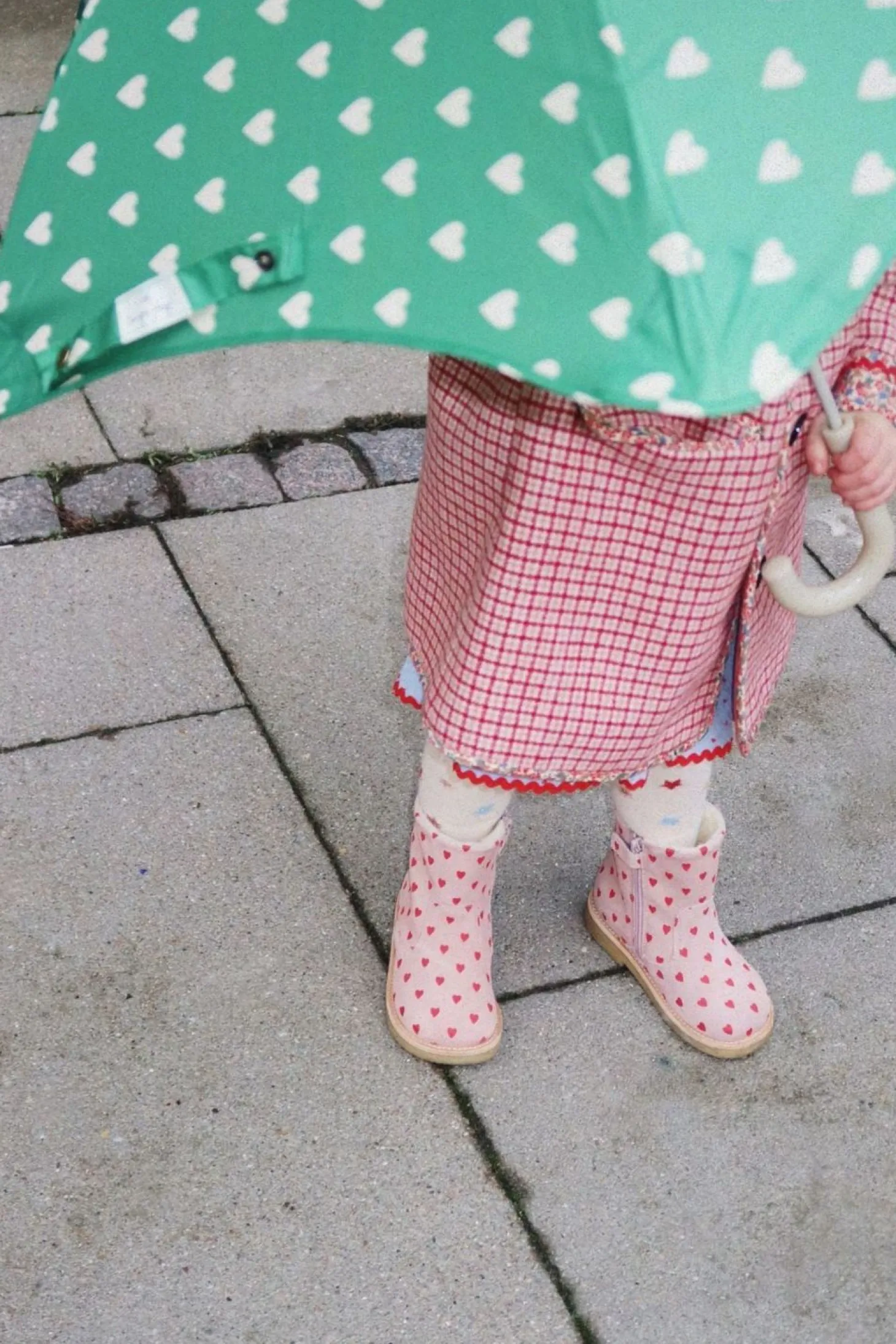 Konges Sløjd Pippi Hearts Pull On Boots - Hearts*Born Støvler