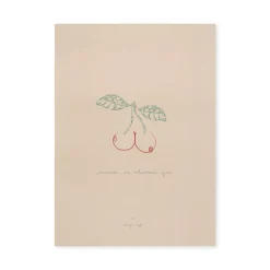 Konges Sløjd Plakat - Cherry* Dekoration & Indretning