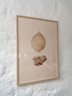Konges Sløjd Plakat - Monsieur Moon* Dekoration & Indretning