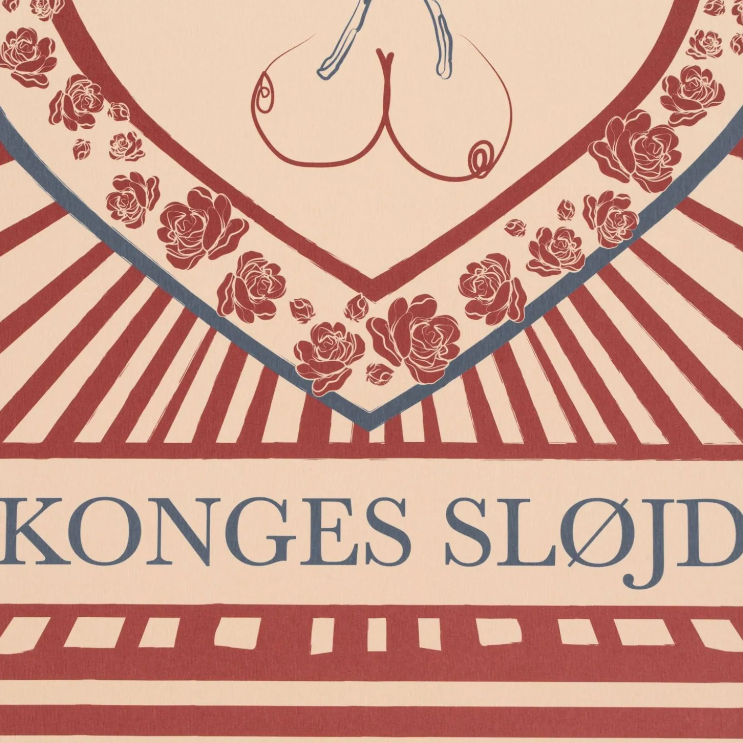 Konges Sløjd Plakat A3 - Heart* Dekoration & Indretning