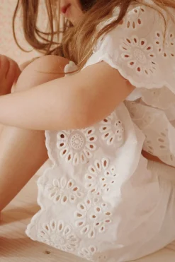Konges Sløjd Posey Nederdel - Optic White*Born Kjoler & Nederdele