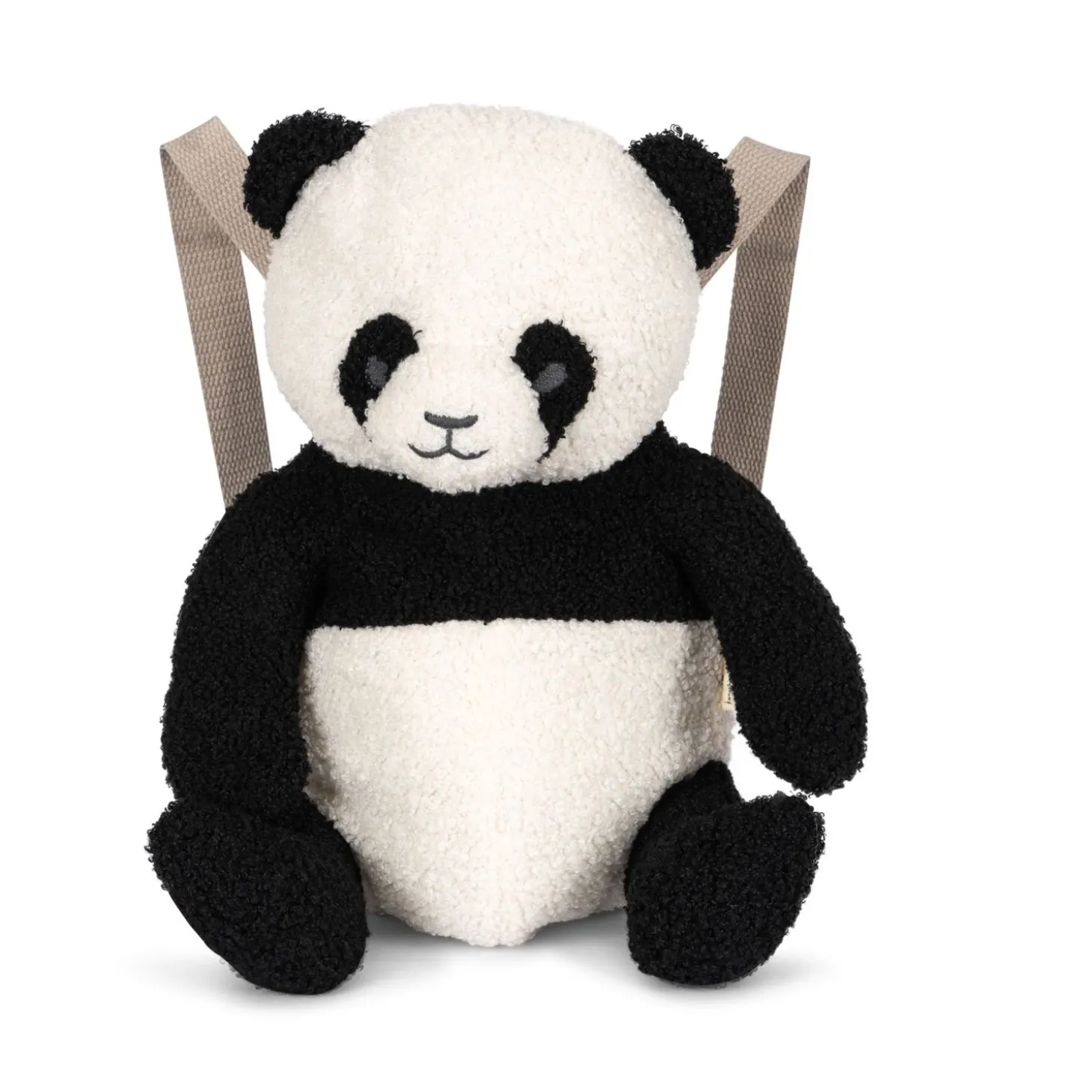 Konges Sløjd Rygsaek Med Pandabamse - Off White* Tasker
