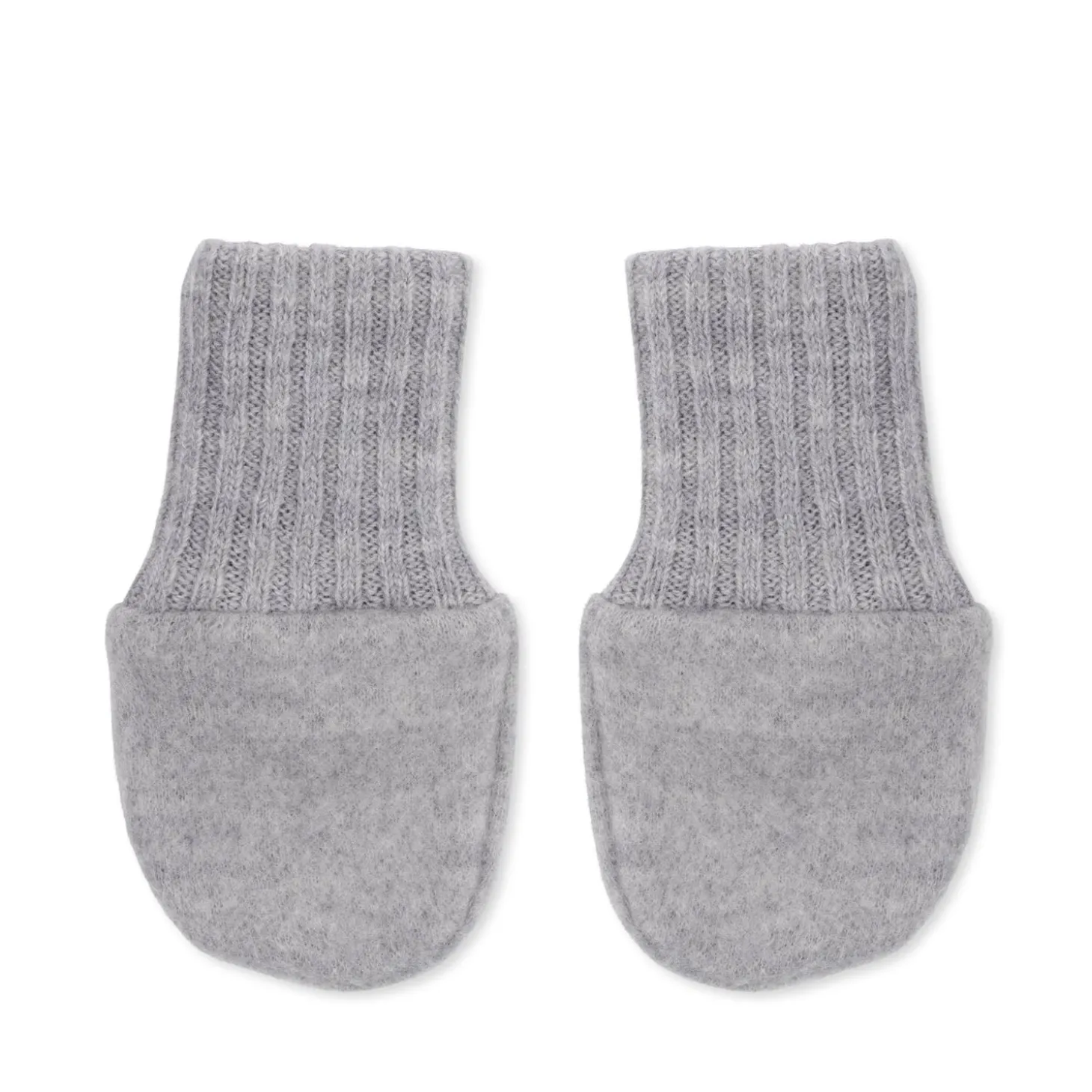 Konges Sløjd Saga Fleece Luffer - Grey Melange*Born Vinter-Accessories