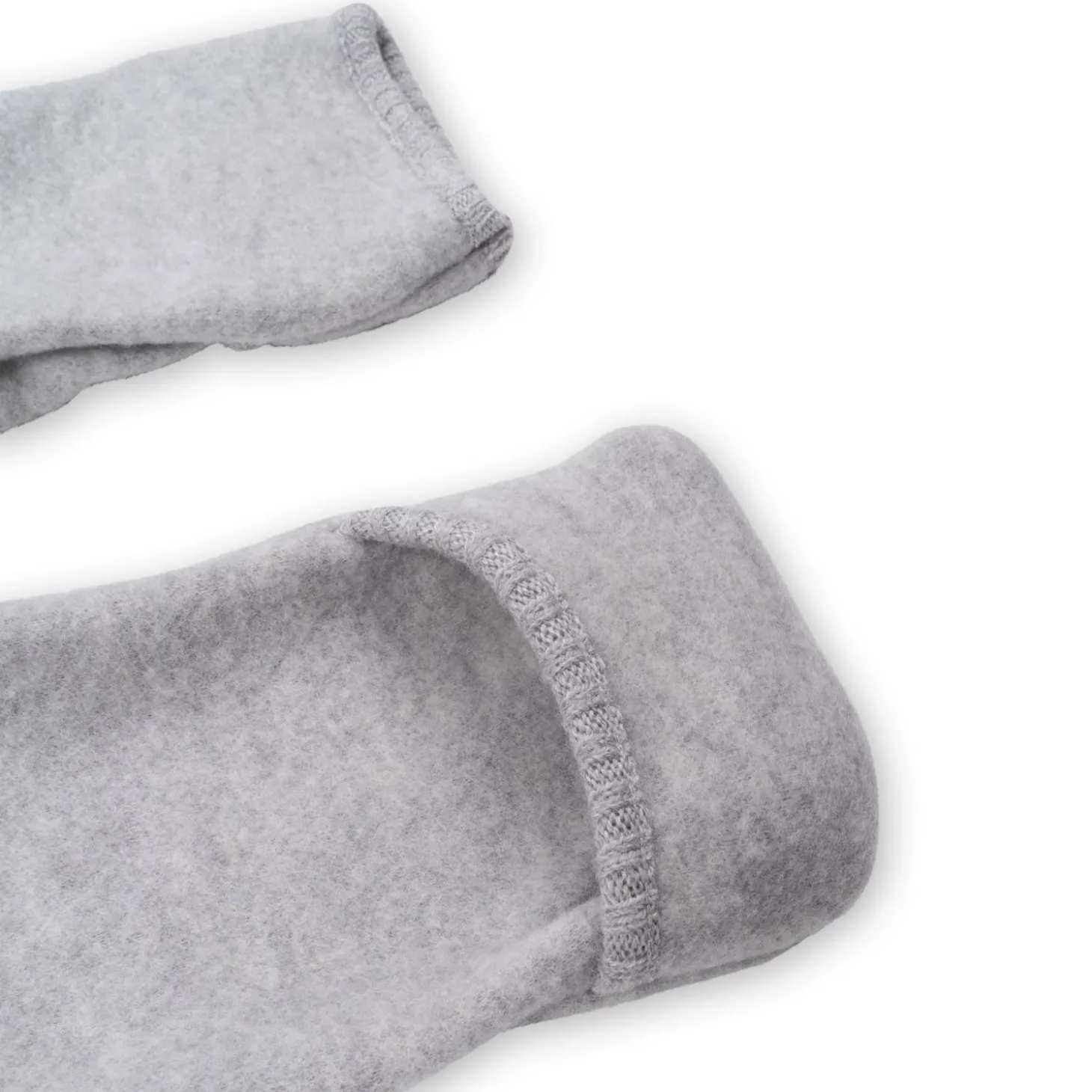 Konges Sløjd Saga Koredragt I Fleece - Grey Melange*Born Koredragter
