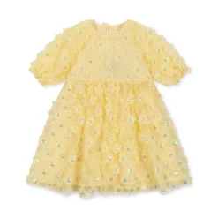 Konges Sløjd Sally Kjole - Fairy Butter Flower*Born Kjoler & Nederdele