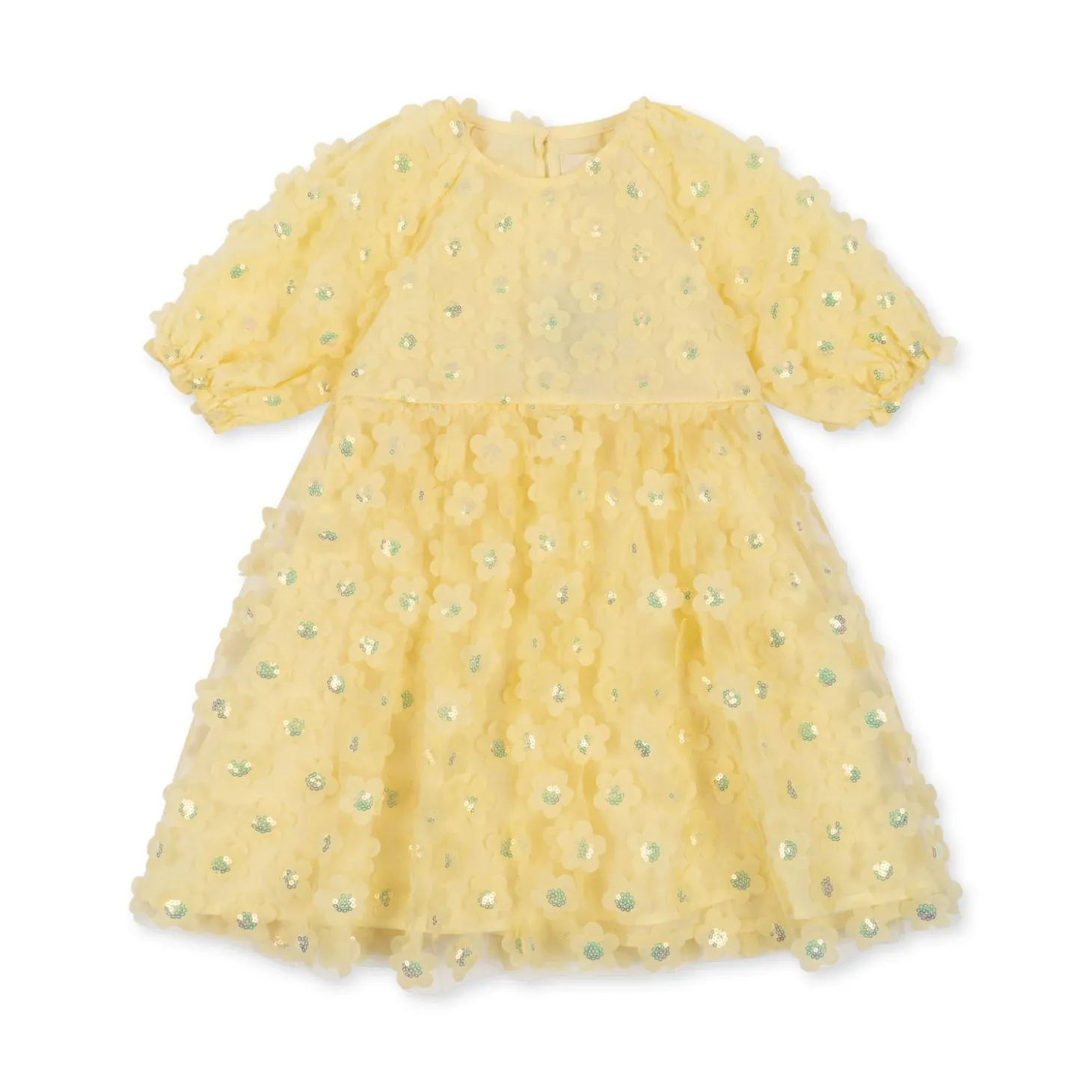 Konges Sløjd Sally Kjole - Fairy Butter Flower*Born Kjoler & Nederdele