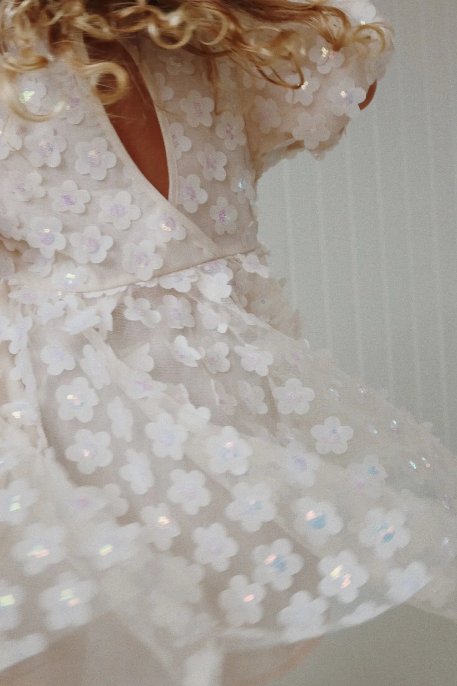 Konges Sløjd Sally Kjole - Pearled Ivory*Born Kjoler & Nederdele