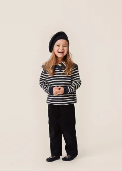 Konges Sløjd Seala Strikket Bluse - Blue Stripe*Born Overdele