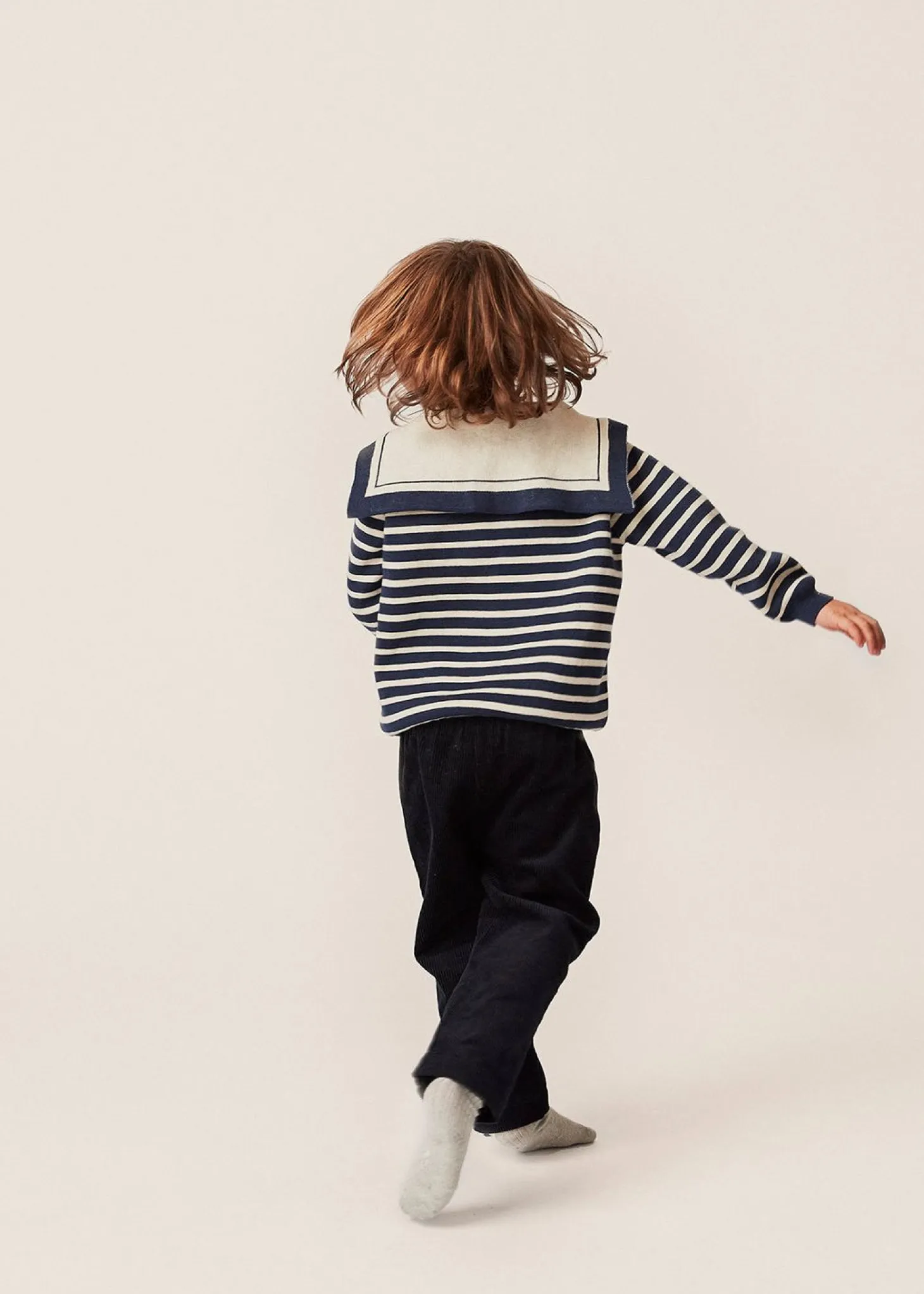 Konges Sløjd Seala Strikket Bluse - Blue Stripe*Born Overdele