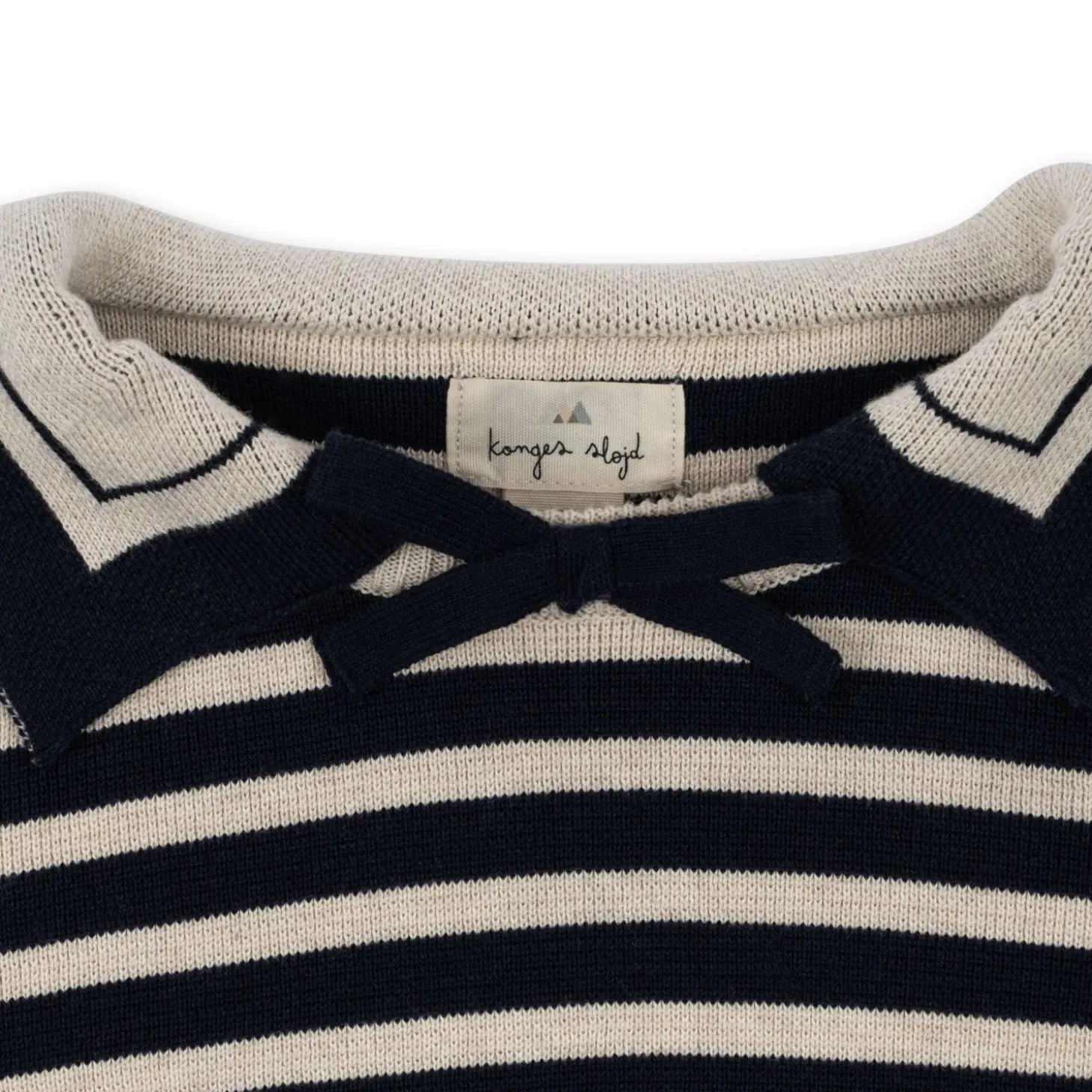 Konges Sløjd Seala Strikket Bluse - Blue Stripe*Born Overdele