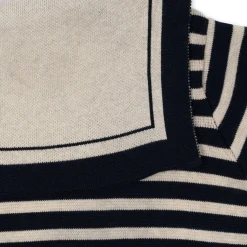 Konges Sløjd Seala Strikket Bluse - Blue Stripe*Born Overdele