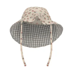 Konges Sløjd Seraphine Solhat - Fleur Tricolore*Born Hatte & Huer